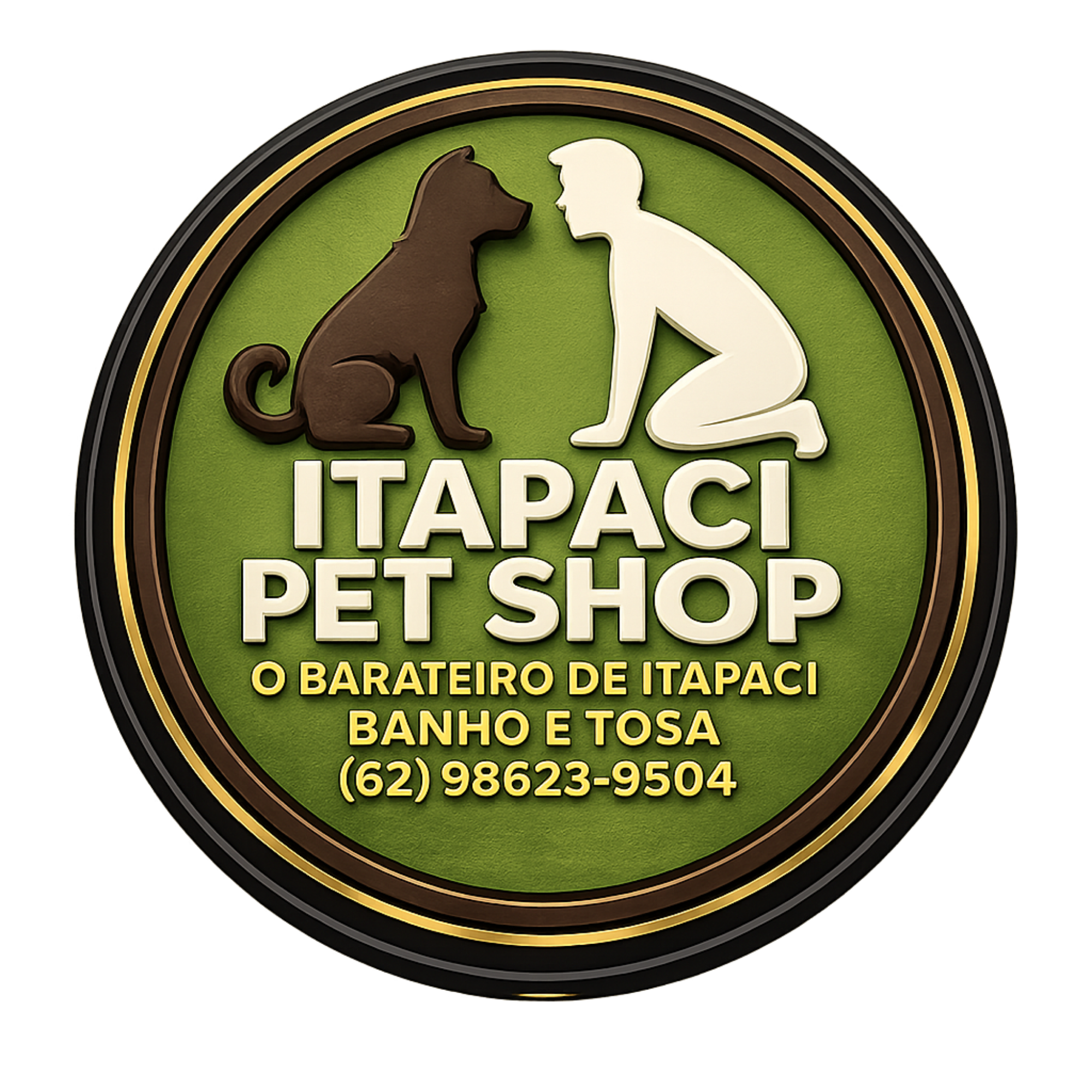 Logotipo Itapaci Pet Shop